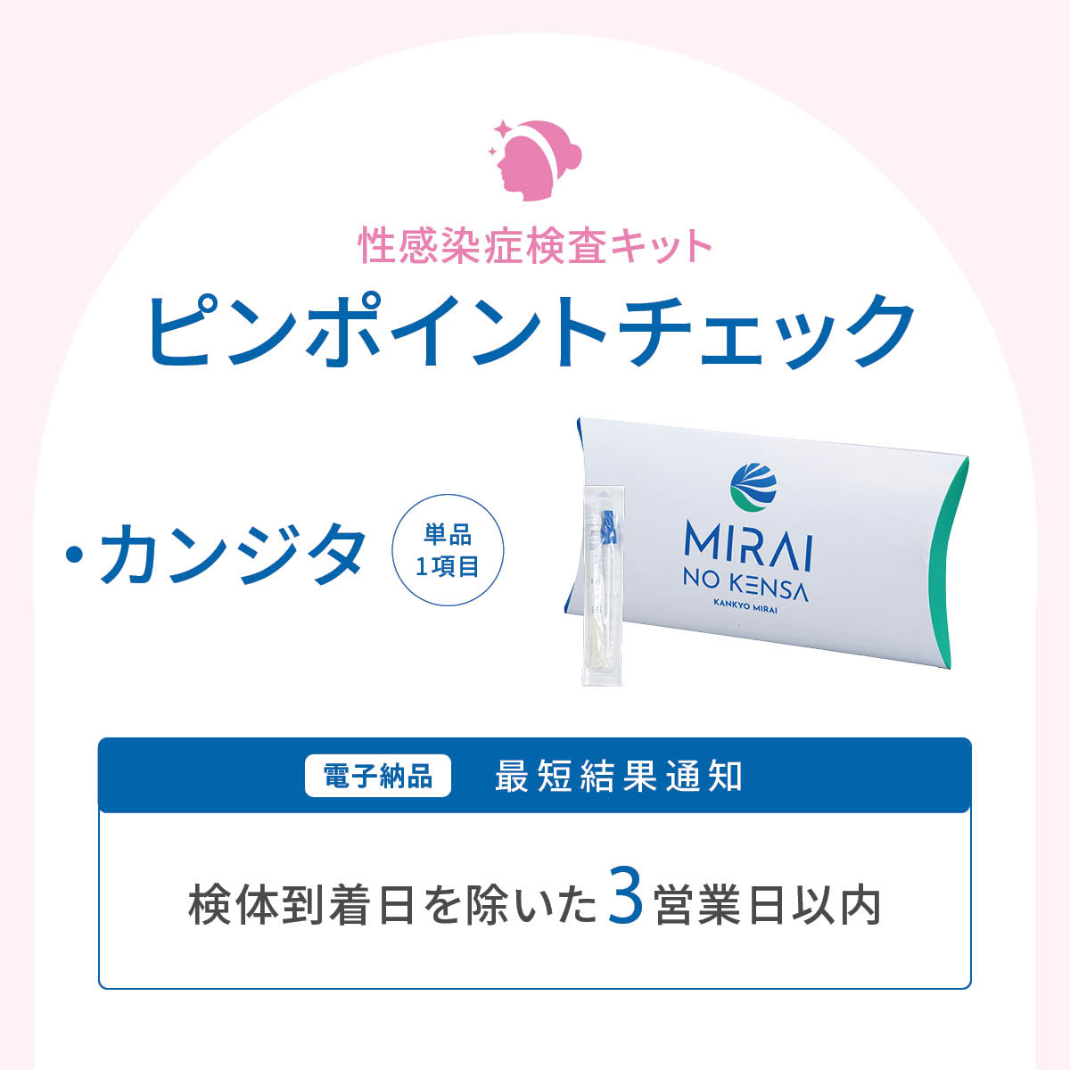 ピンポイントチェック　カンジタ