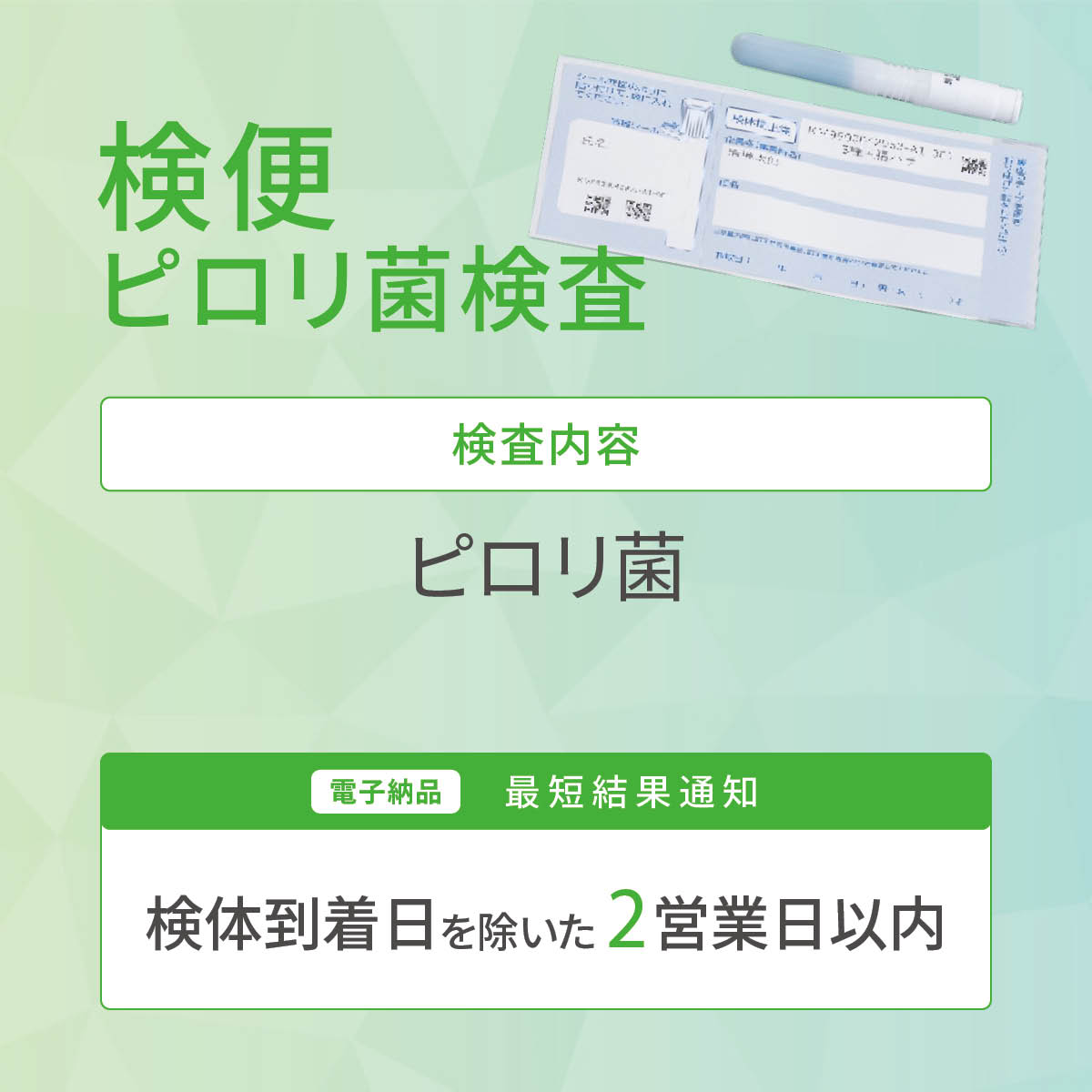 ピロリ菌検査（1～10名）